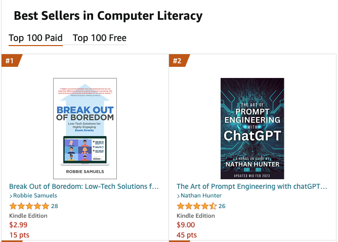 #1 Best Seller in Computer Literacy