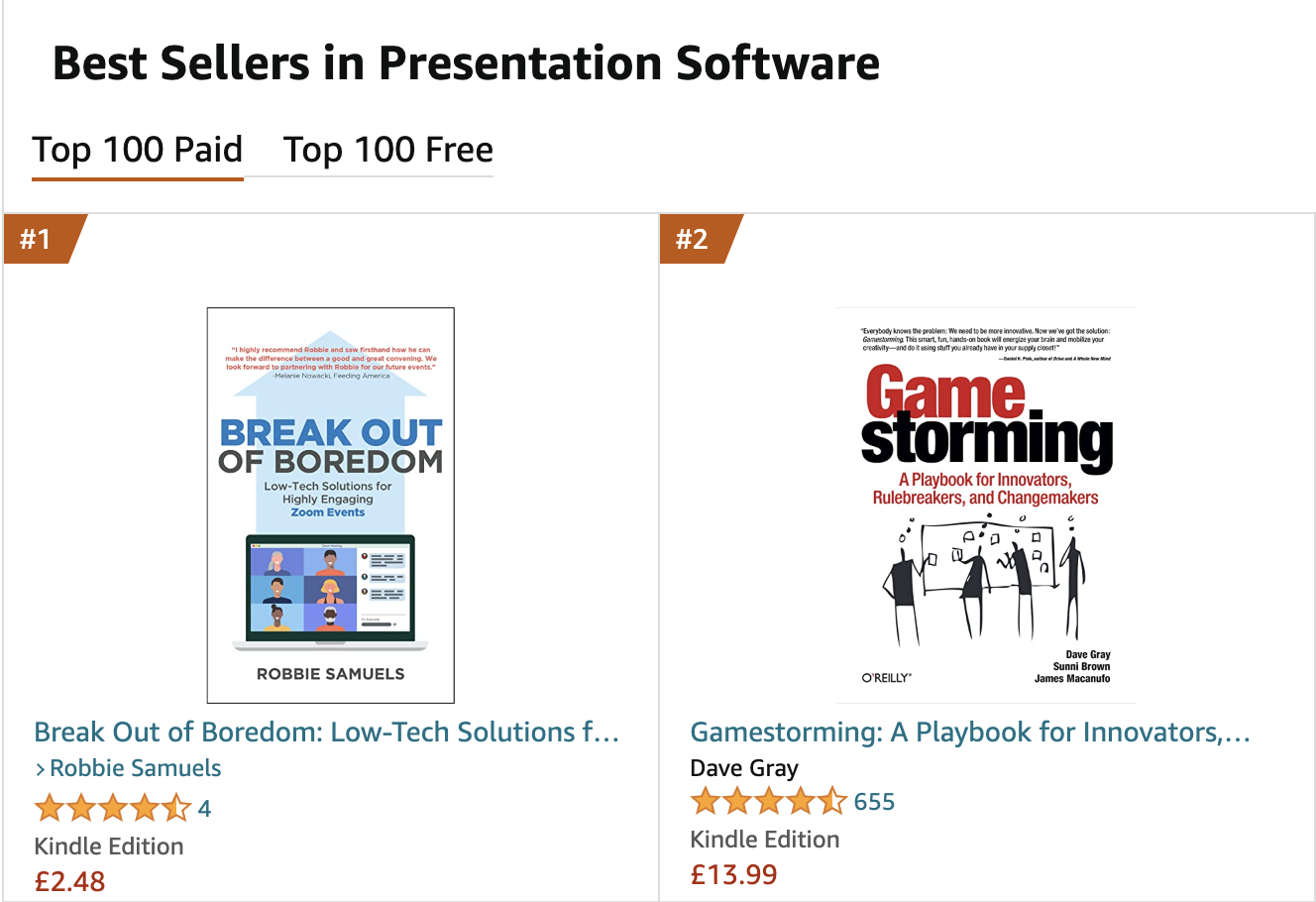#Best Seller in Presentation Software